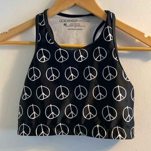 Gold Sheep Active Wear Bra Top - Picture 1 of 2